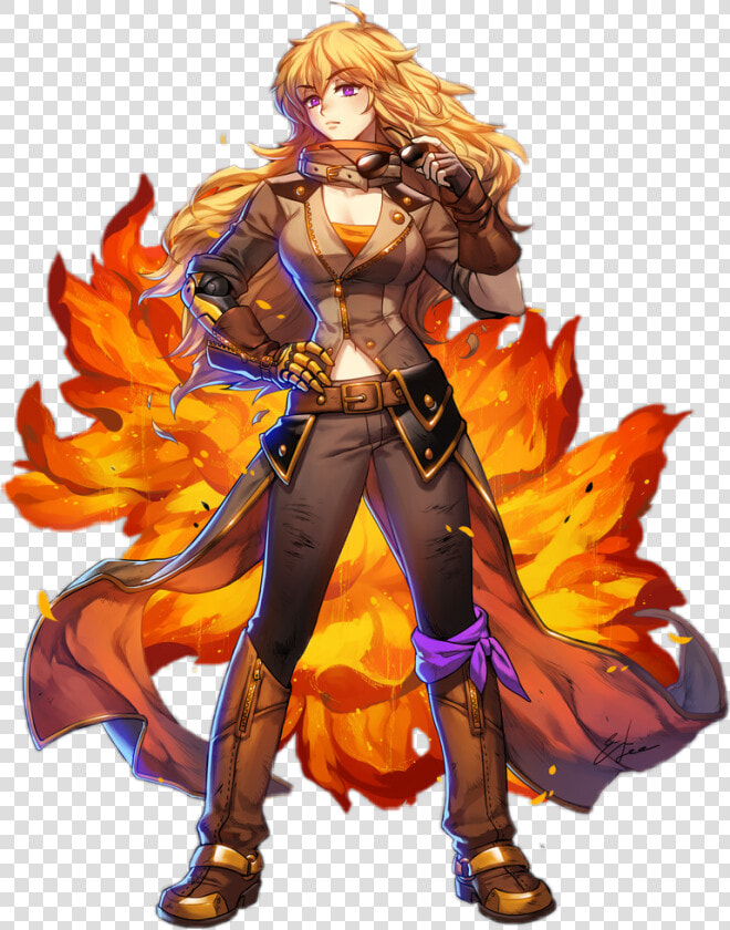  rwby  yangxiaolong   Rwby Yang Volume 4 Outfit  HD Png DownloadTransparent PNG