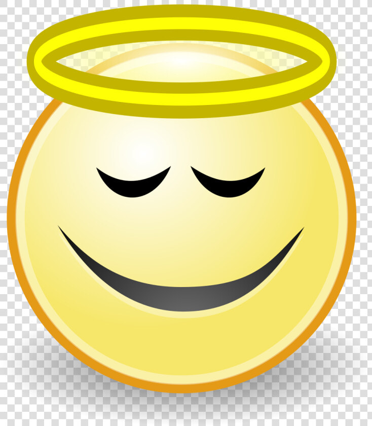 Smiley Emoticon Angel Face Clip Art   Smiley Face  HD Png DownloadTransparent PNG