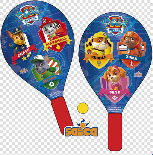 Racchette Spiaggia Paw Patrol   Tennis Racket  HD Png DownloadTransparent PNG