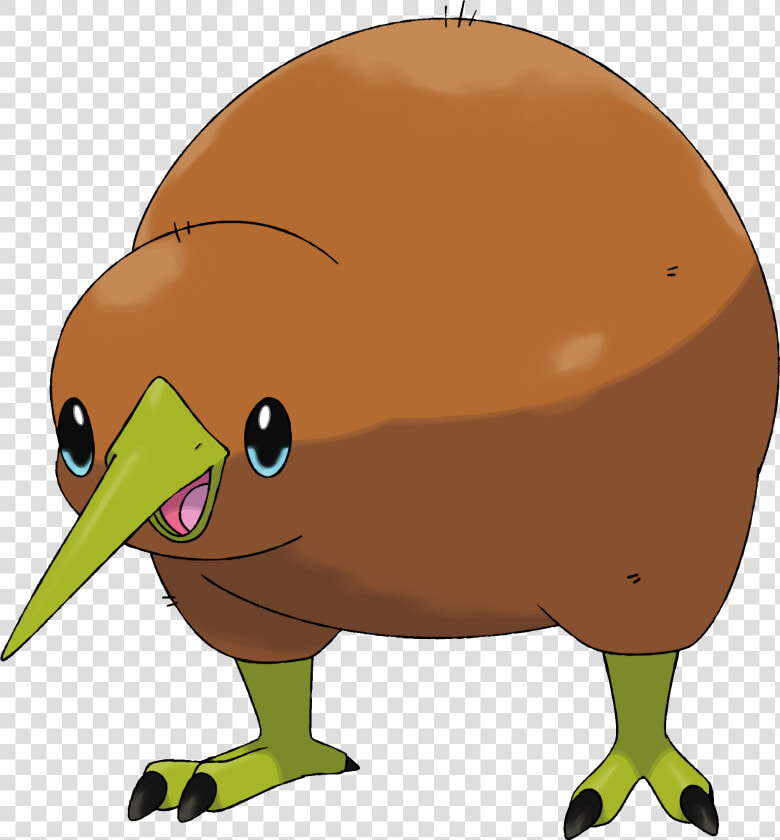 Kiwi Bird Drawing No Background   Png Download   Cartoon Kiwi Bird Drawing  Transparent PngTransparent PNG