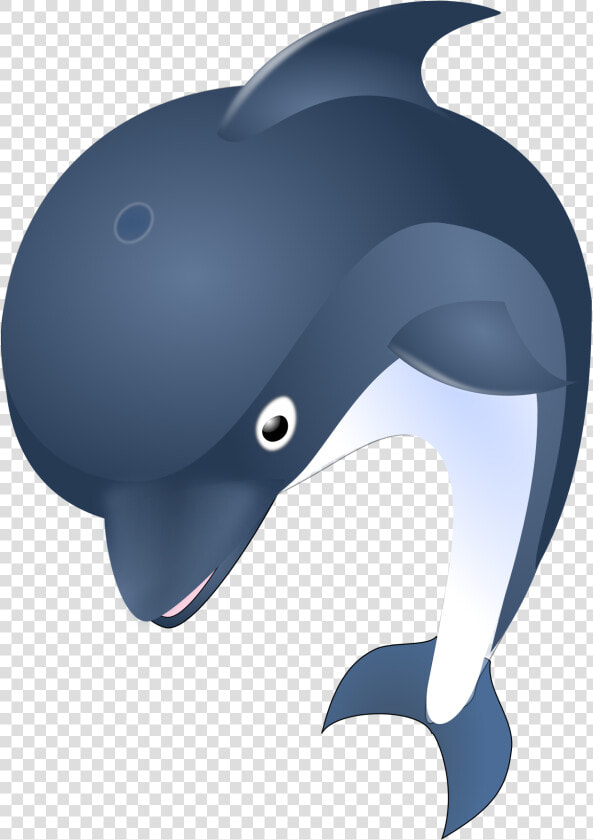 Jumping Dolphin Clip Arts   Delfin Cartoon  HD Png DownloadTransparent PNG