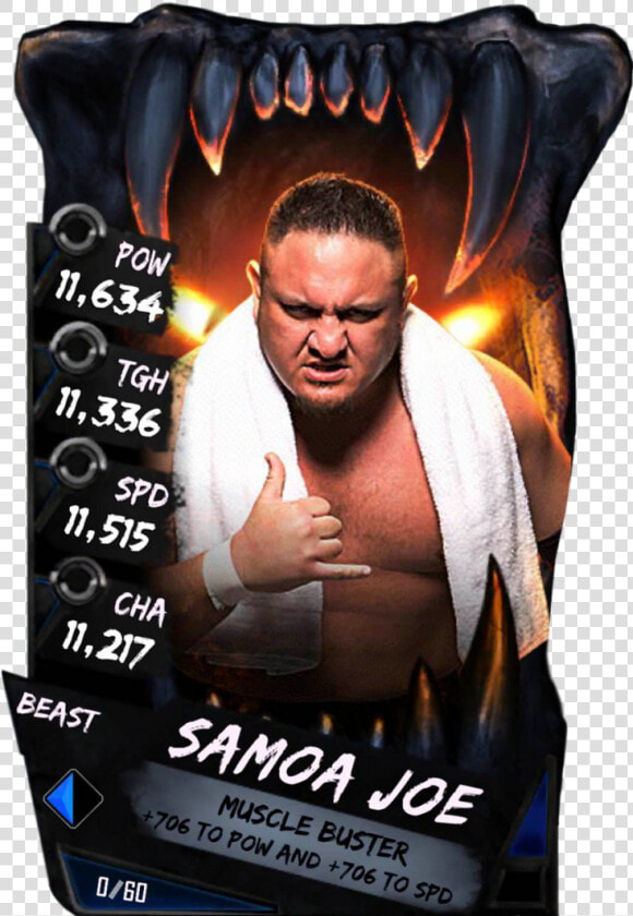 Samoajoe S4 16 Beast   Peyton Royce Wwe Supercard  HD Png DownloadTransparent PNG