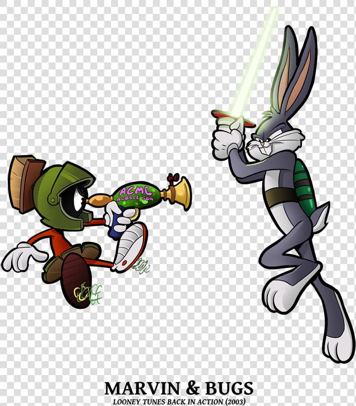 25 Looney Of Christmas   Looney Tunes Back In Action Marvin  HD Png DownloadTransparent PNG