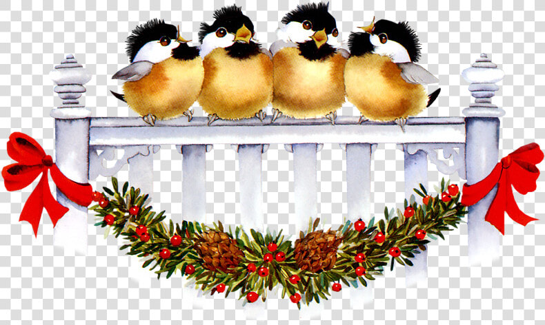 Bonitas Imagenes Sin Fondo De Aves Con Decoracion De   Noel  HD Png DownloadTransparent PNG