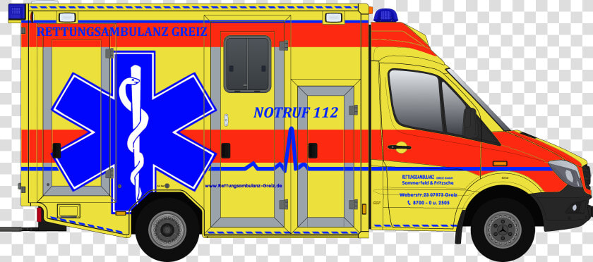 Neuer Rtw 2 Greiz   Fire Department  HD Png DownloadTransparent PNG