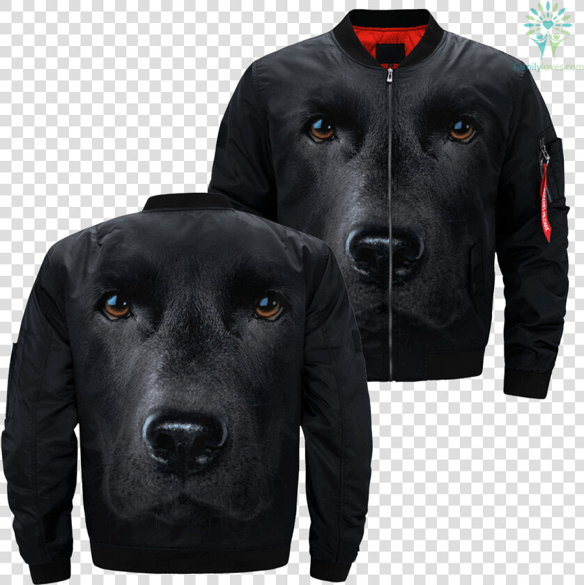 Black Lab Over Print Jacket  tag Familyloves  HD Png DownloadTransparent PNG