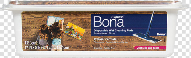 Bona Express Disposable Wet Cleaning Pads  HD Png DownloadTransparent PNG