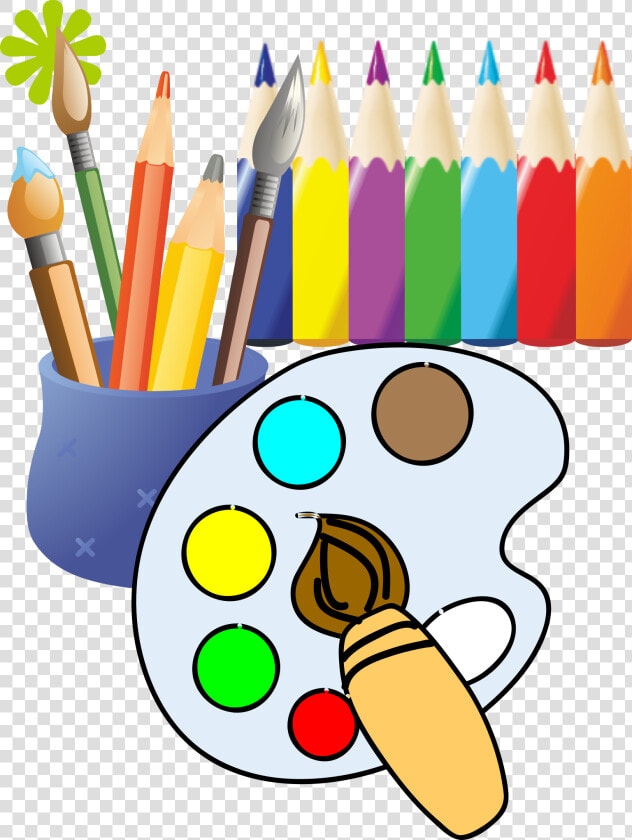 Paintbrush Painting Drawing Clip Art   Painting And Drawing Clipart  HD Png DownloadTransparent PNG