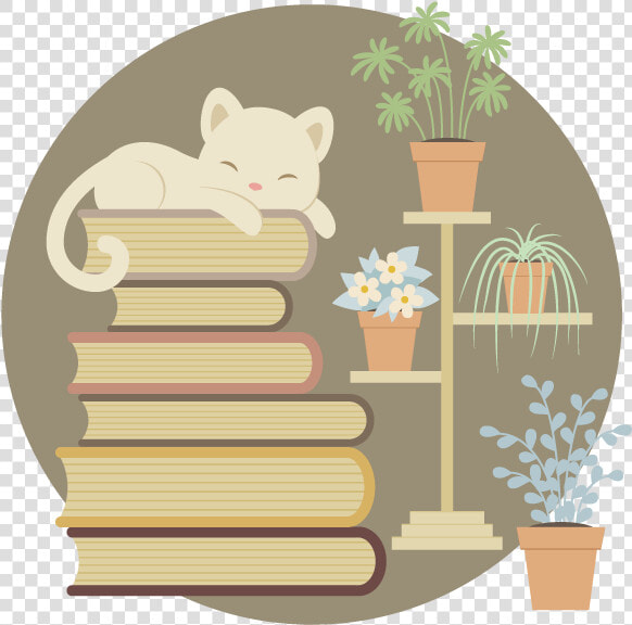 P Books 3   Cats And Books Transparent  HD Png DownloadTransparent PNG