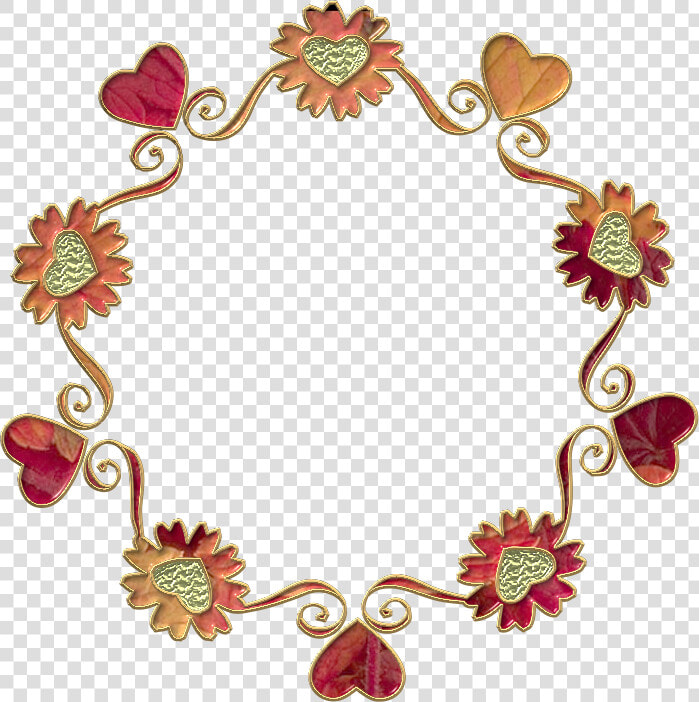 Marcos Decorativos De Flores Png  Transparent PngTransparent PNG