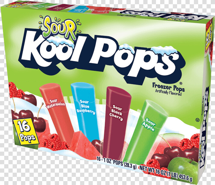 Kool Pops 16ct 1oz Sour   Snack  HD Png DownloadTransparent PNG