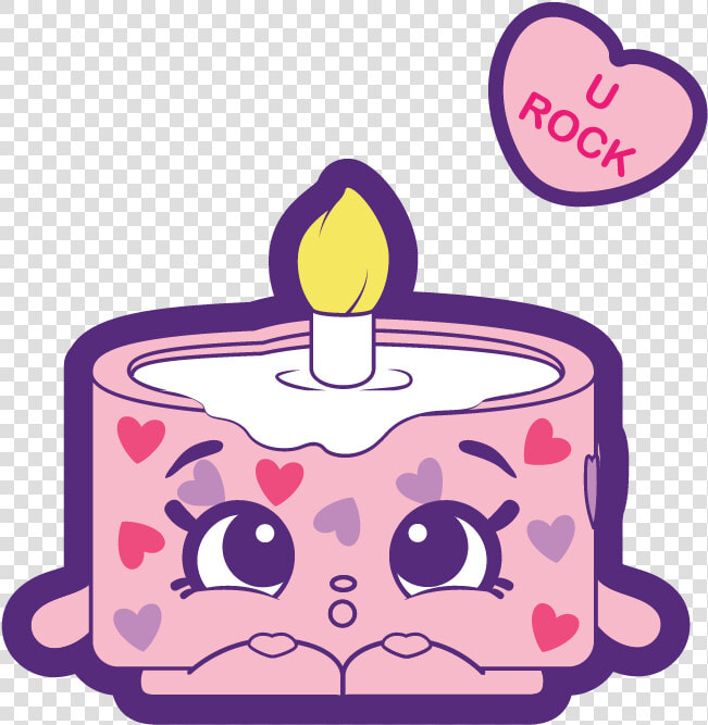 Candice Candle A Common   Shopkins Heart N Seekers  HD Png DownloadTransparent PNG