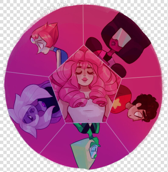 Pink Magenta   Crystal Gems Original Drawing  HD Png DownloadTransparent PNG