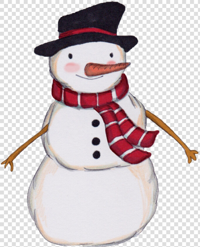 Hand Painted A Cute Little Snowman Png Transparent   Portable Network Graphics  Png DownloadTransparent PNG