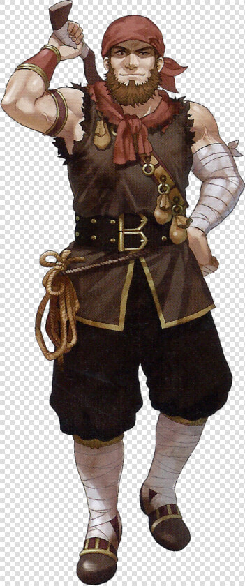 Fesov Brigand   Fire Emblem Echoes Brigand  HD Png DownloadTransparent PNG