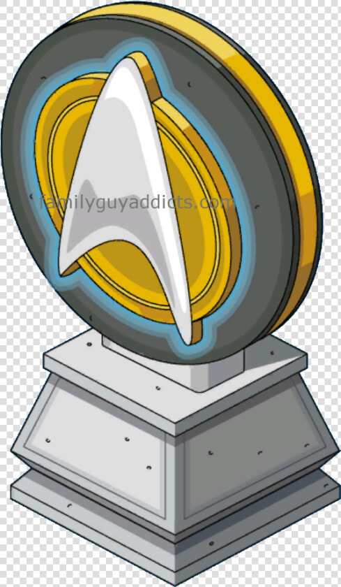 Starfleet Statue   Trophy  HD Png DownloadTransparent PNG