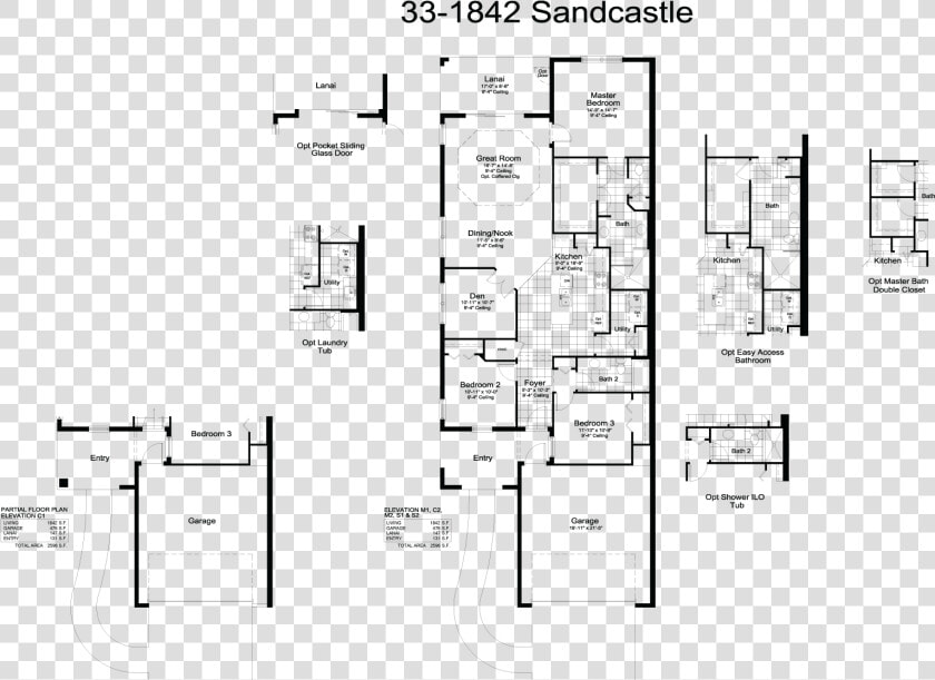 Sandcastle Floor Plan   Sandcastle Homes Floor Plans  HD Png DownloadTransparent PNG