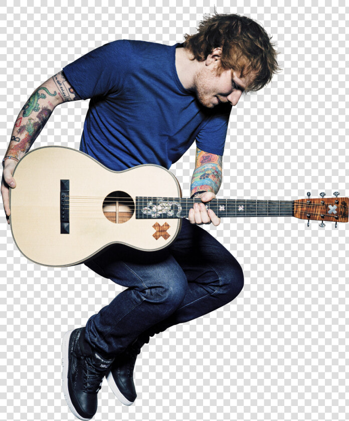 Ed Sheeran With Guitar  HD Png DownloadTransparent PNG