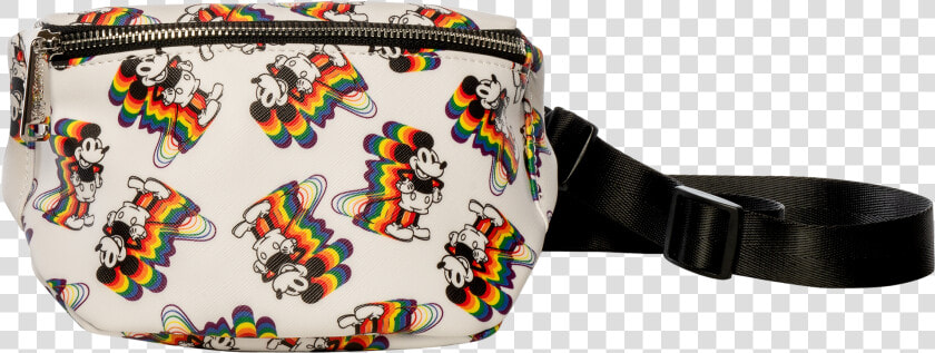 Mickey Rainbow Fanny Pack Loungefly  HD Png DownloadTransparent PNG