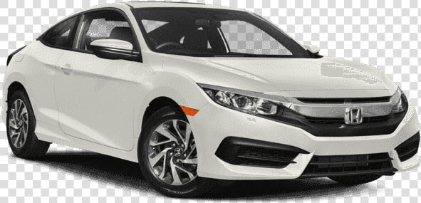 Honda Civic Png   White Honda Civic Coupe 2018  Transparent PngTransparent PNG