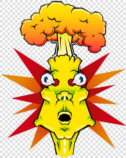 Exploding Head   Illustration  HD Png DownloadTransparent PNG