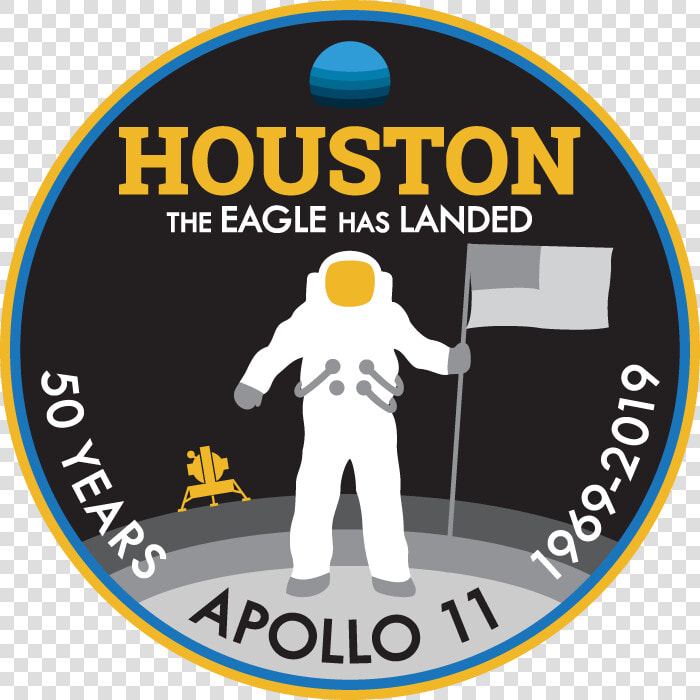 Nasa Apollo 11 50th Anniversary Logo  HD Png DownloadTransparent PNG