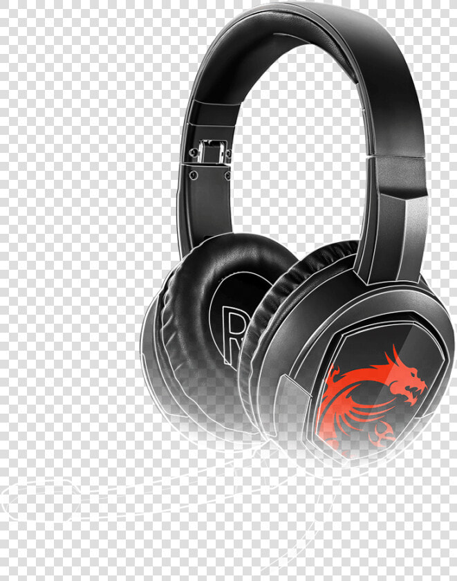 Msi Immerse Gh30 Gaming Headset  HD Png DownloadTransparent PNG