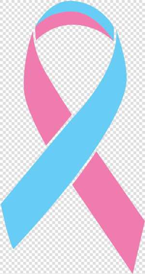 Light Pink And Baby Blue Colored Breast Cancer Ribbon   Yellow Cancer Ribbon Png  Transparent PngTransparent PNG