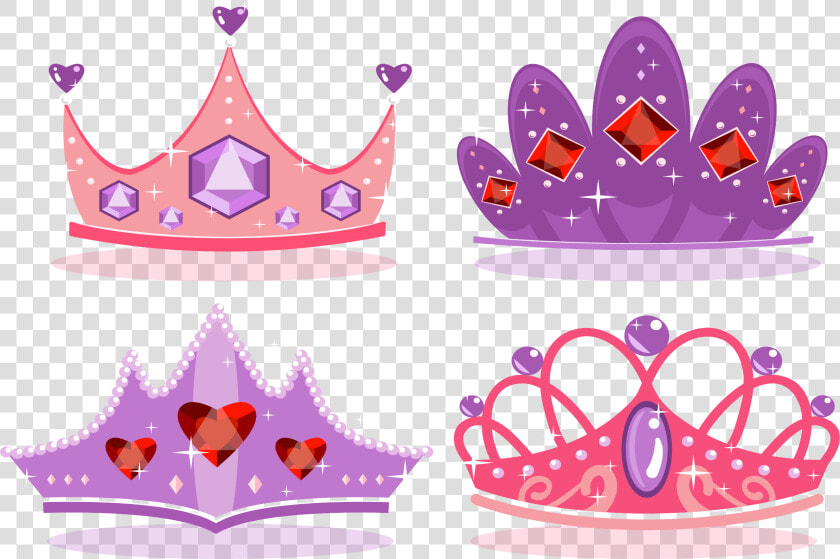 Transparent Quinceanera Crown Clipart   Cute Cartoon Princess Crown  HD Png DownloadTransparent PNG