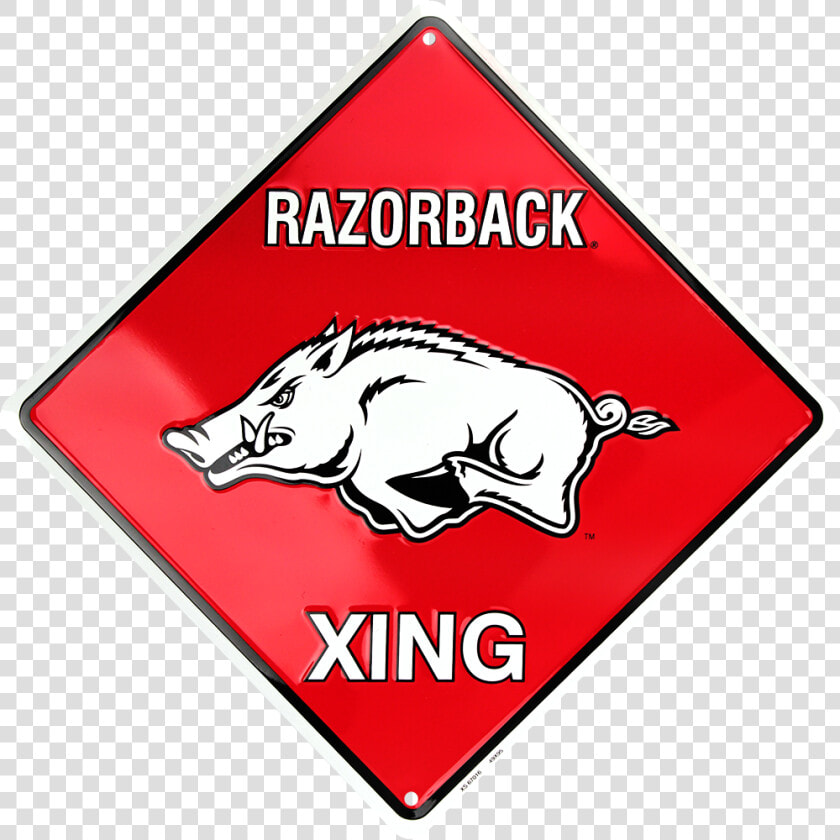 Arkansas Razorback Xing   Arkansas Razorbacks  HD Png DownloadTransparent PNG