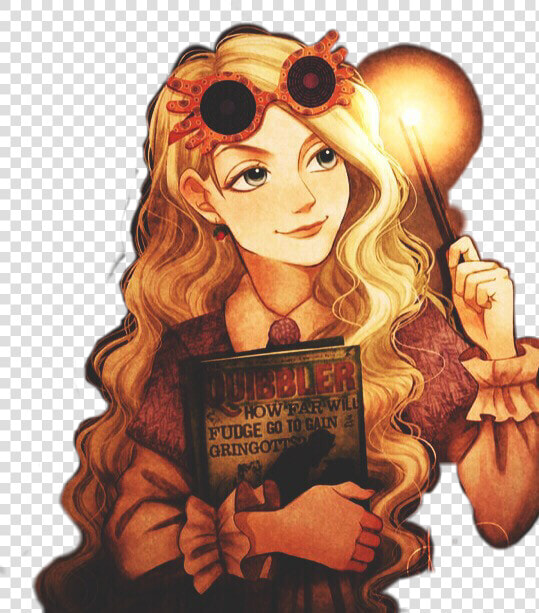  luna  lovegood  lunalovegood  harrypotter  jkrowling   Luna Fan Art Harry Potter  HD Png DownloadTransparent PNG