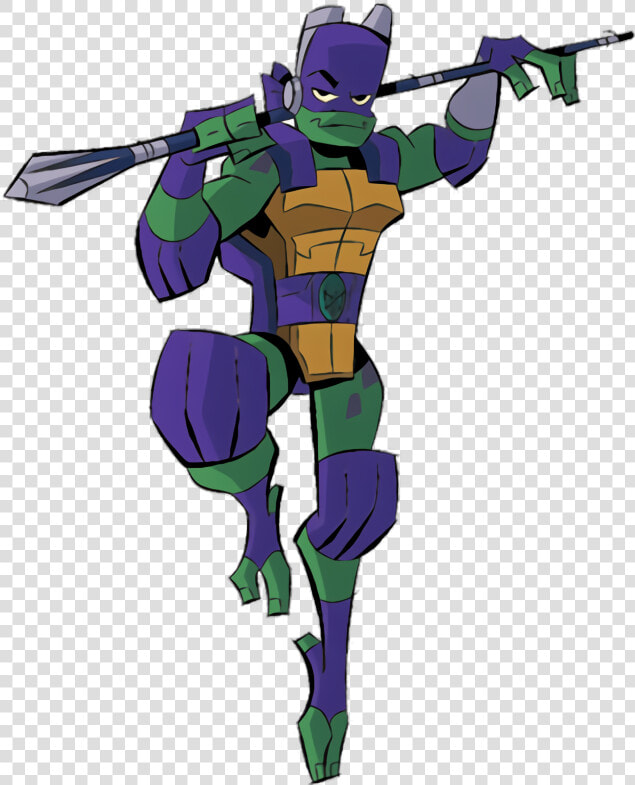 Donatello Rottmnt2   Rise Of The Teenage Mutant Ninja Turtles Donnie  HD Png DownloadTransparent PNG