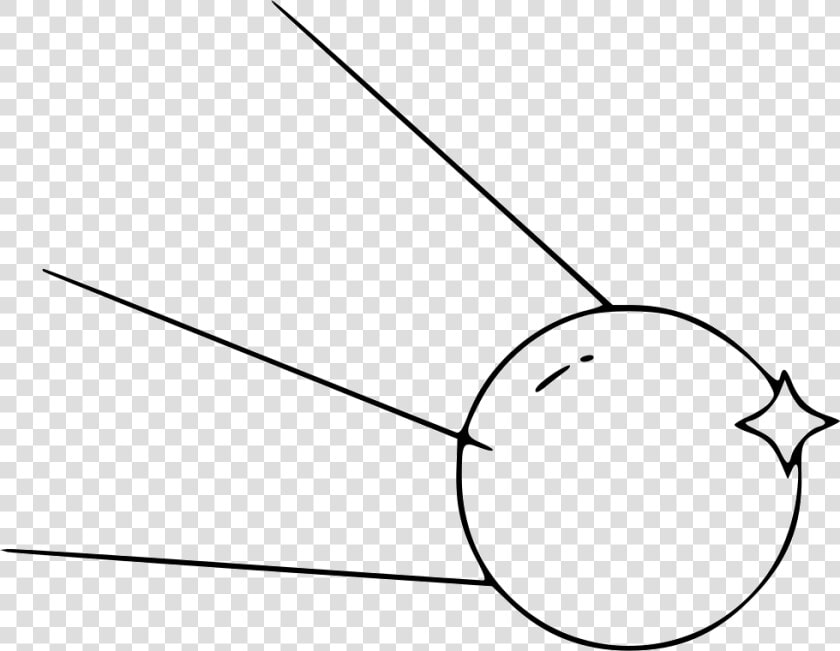 Sputnik Zemli   Line Art  HD Png DownloadTransparent PNG