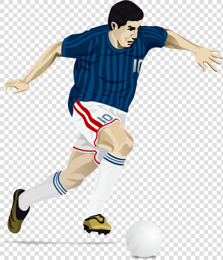 Football Player Vector Free Downloads   Soccer Player Vector Png  Transparent PngTransparent PNG