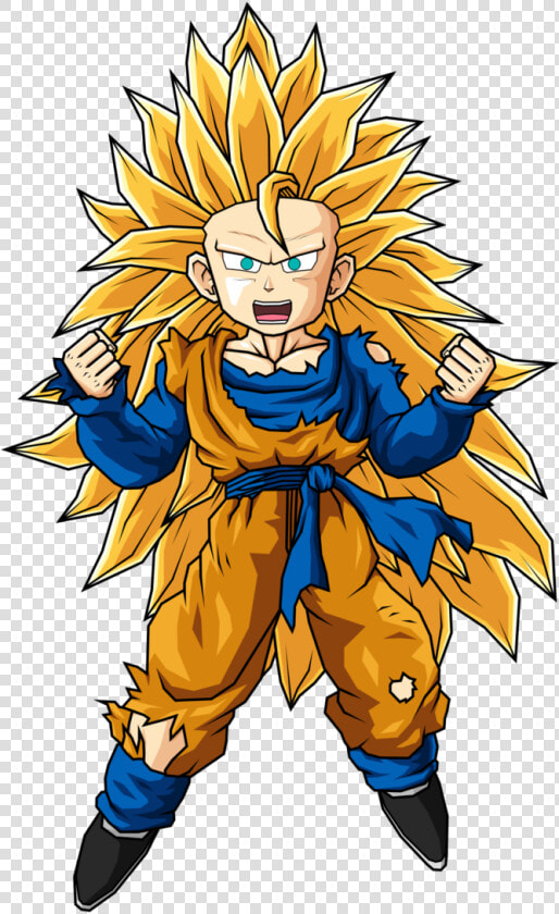 Transparent Goten Png   Goten Ssj3  Png DownloadTransparent PNG