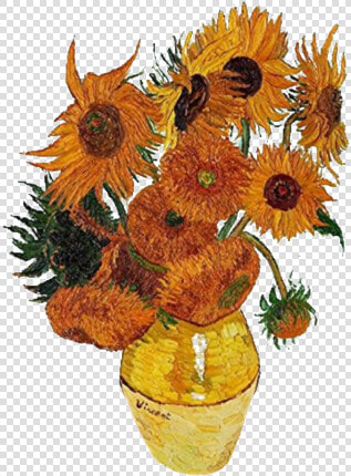  freetoedit   Van Gogh Sunflowers Hd  HD Png DownloadTransparent PNG