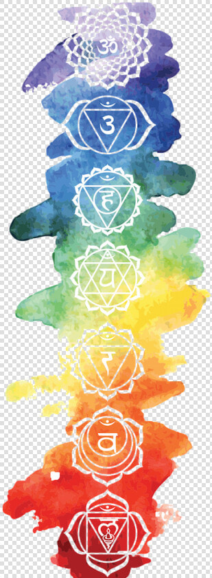 Transparent Chakras Png   Watercolor Chakras  Png DownloadTransparent PNG