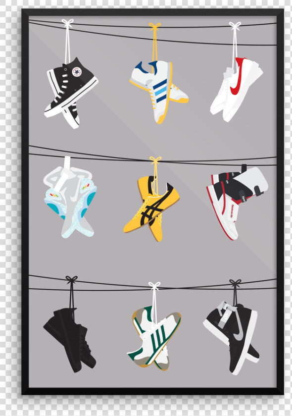 Sneakers Kicks Poster  HD Png DownloadTransparent PNG