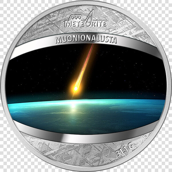 Niue 2016 1  Muonionalusta Meteorite 1 Oz Proof Pure  HD Png DownloadTransparent PNG