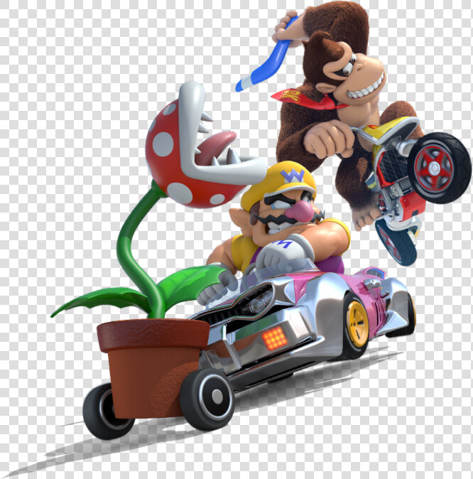 Wario Vs Donkey Kong   Mario Kart 8 Deluxe Wario  HD Png DownloadTransparent PNG