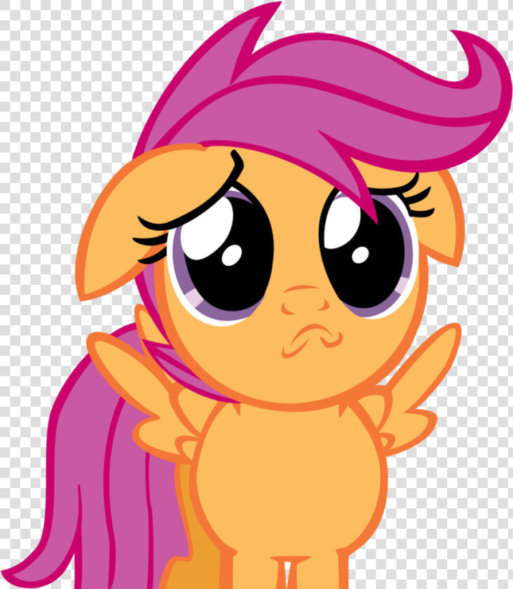 Kuren247  Pouting  Puppy Dog Eyes  Sad  Safe  Scootaloo    Cute Crying Eyes Cartoon  HD Png DownloadTransparent PNG