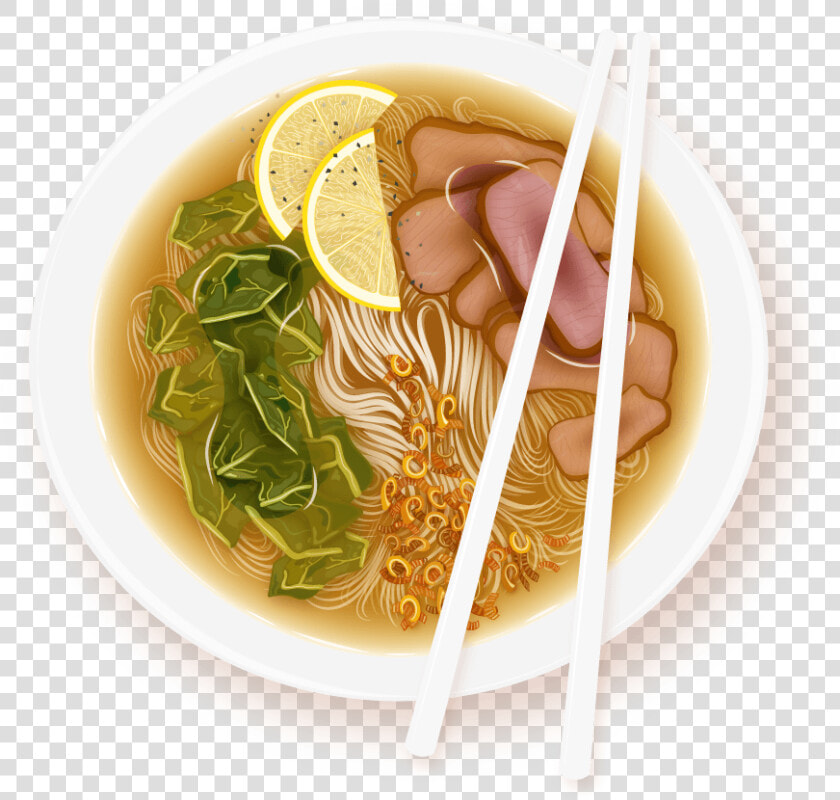 Cartoon Pho Noodles Bowl   Pho Noodle Transparent Background  HD Png DownloadTransparent PNG