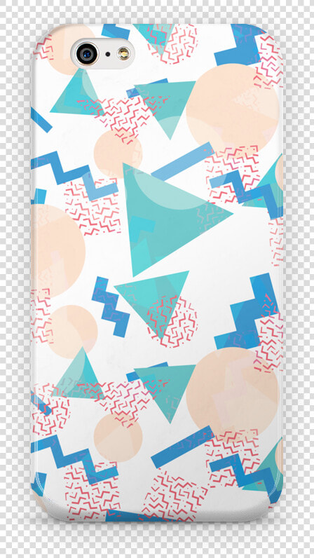 Case 90 S Pastel Geometric Pattern De Tobias Fonsecana   90s Pastel Geometry  HD Png DownloadTransparent PNG