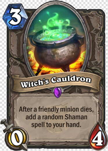 Witch S Cauldron   Witch Cauldron Hearthstone  HD Png DownloadTransparent PNG