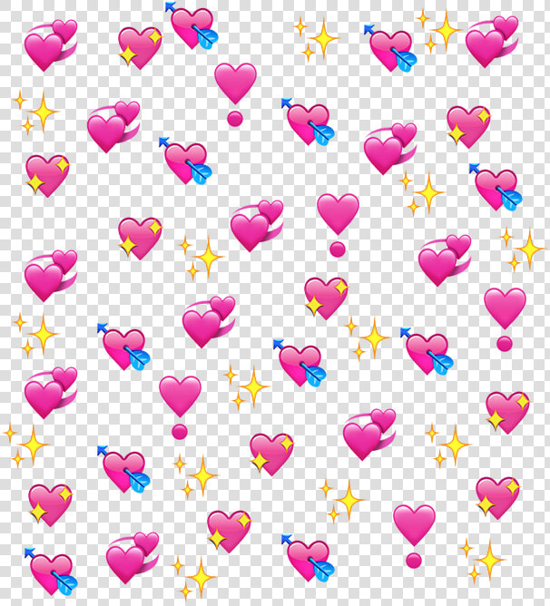  hearts  emoji  pink  background  freetoedit   Pink Heart Emoji Background  HD Png DownloadTransparent PNG