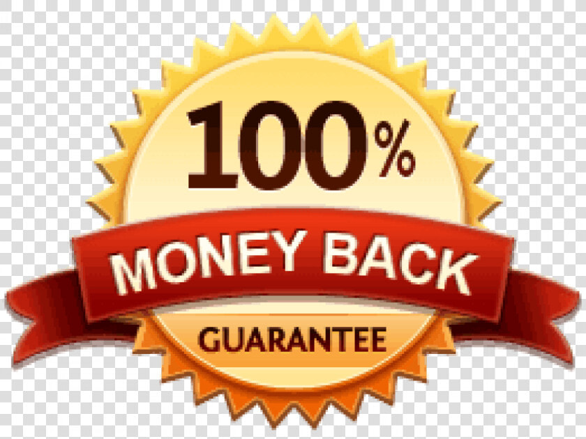 100 Percent Money Back Guarantee  HD Png DownloadTransparent PNG