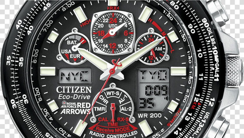 Red Arrows Citizen Watch  Hd Png Download   Png Download   Citizen Skyhawk Red Arrows  Transparent PngTransparent PNG