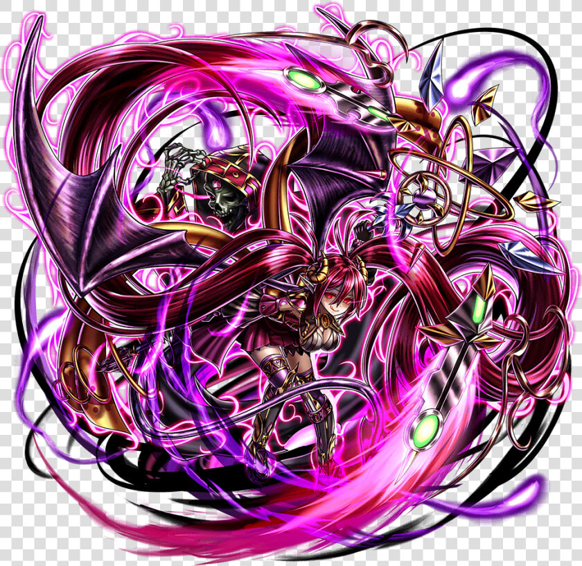 Death Sickle Queen Lily Full Art   Grand Summoners Lily  HD Png DownloadTransparent PNG