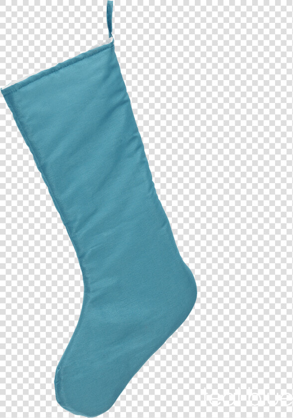 Clip Art Blue Christmas Stockings   Sock  HD Png DownloadTransparent PNG