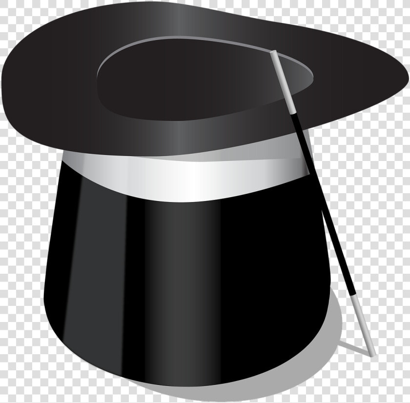 Black Top Hat Magic Hat  HD Png DownloadTransparent PNG